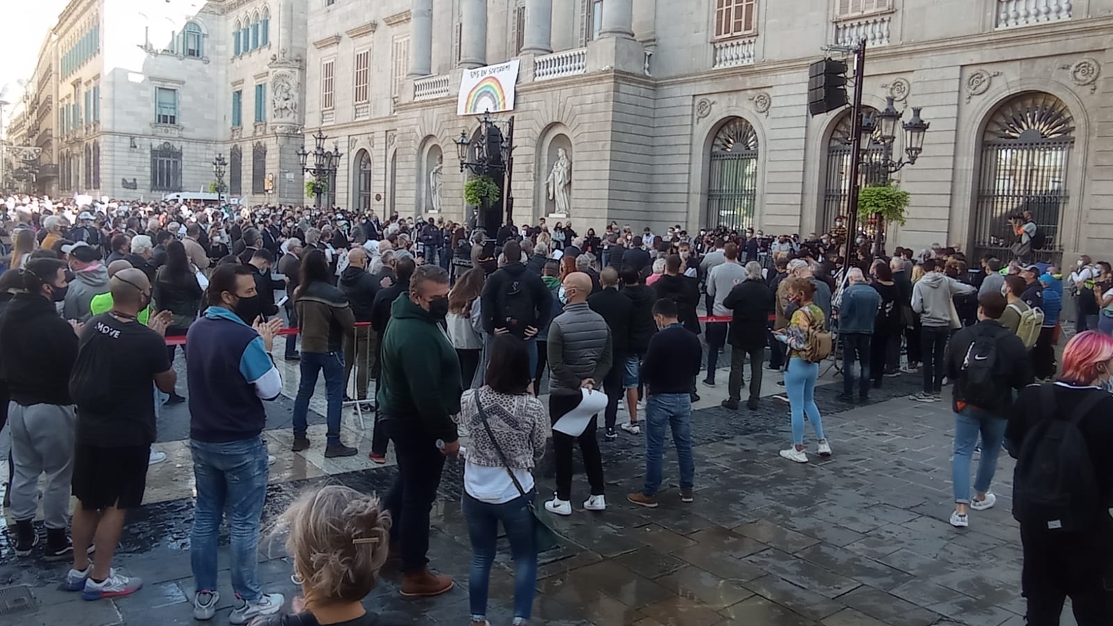 El sector esportiu convoca una concentració pel pròxim dimecres 11 de novembre a les 13 h a la Plaça Sant Jaume de Barcelona